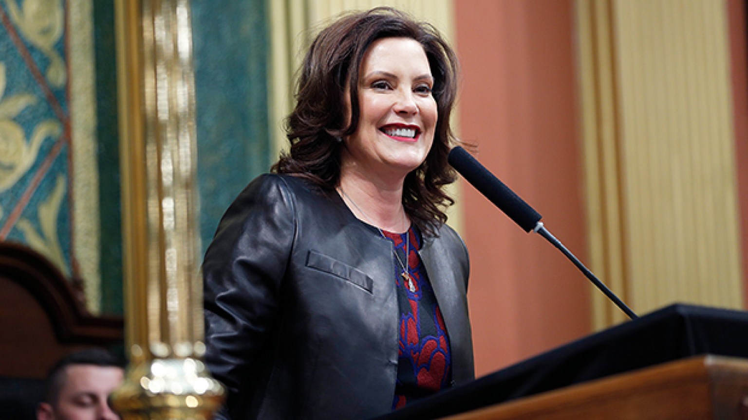 Gretchen Whitmer Rocks ‘That Woman From Michigan ‘Tee On ‘Daily Show ...