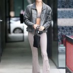 Hailey Bieber Leaving A Pilates Class In Style