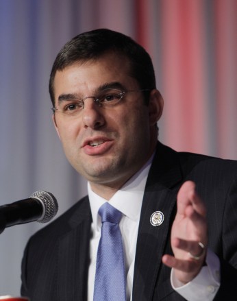 Justin Amash Rep. Justin Amash, R-Mich., is seen at the Republican Leadership Conference at the Grand Hotel on Mackinac Island, Mich
Republican Conference, Mackinac Island, USA