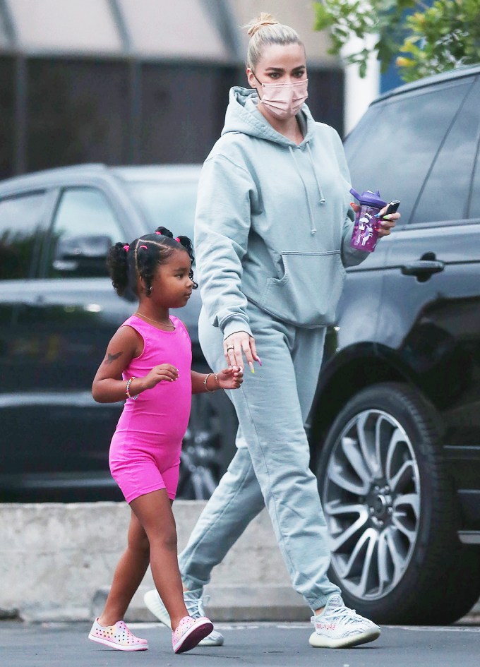Khloe Kardashian With Daughter True
