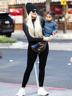 Khloe Kardashian & True Thompson