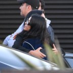 *EXCLUSIVE* Scott Disick and Kourtney Kardashian have lunch with friends at Nobu