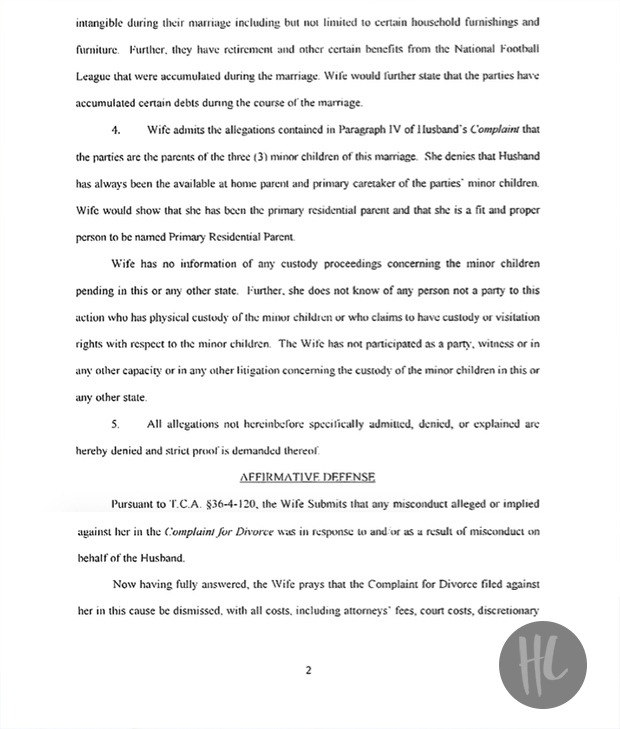 Kristin Cavallari Divorce Doc