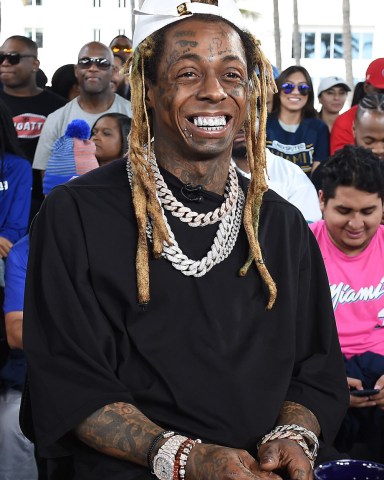 Exclusive - Lil Wayne
Exclusive - Super Bowl LIV, Fox Sports South Beach studio, Miami, USA - 31 Jan 2020