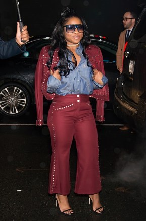 Reginae Carter is seen leaving the Vivienne Hu fashion show held during New York Fashion Week at Skylight Clarkson Square in New York City, New York.Pictured: Reginae CarterRef: SPL1441603 120217 NON-EXCLUSIVEPicture by: SplashNews.comSplash News and PicturesUSA: +1 310-525-5808London: +44 (0)20 8126 1009Berlin: +49 175 3764 166photodesk@splashnews.comWorld Rights