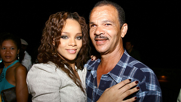 Rihanna and her dad