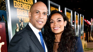 Rosario Dawson Cory Booker