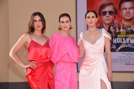 Scout Larue Willis, Tallulah Belle Willis and Rumer Willis at the Premiere of Sony Pictures' "Once Upon A Time In Hollywood" at the TCL Chinese Theatre
Sony Pictures' 'Once Upon A Time In Hollywood' film premiere, Arrivals, TCL Chinese Theatre, Hollywood, CA, USA - 22 July 2019