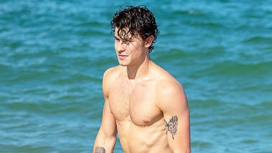 Shawn Mendes in the ocean