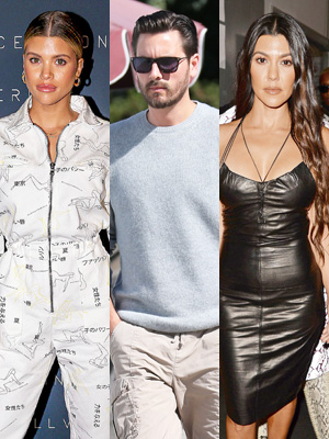 Sofia Richie, Scott Disick & Kourtney Kardashian