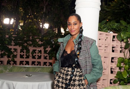 Tracee Ellis Ross
Charles Finch and Chanel Pre-Oscars Dinner, Inside, Polo Lounge, Los Angeles, USA - 08 Feb 2020