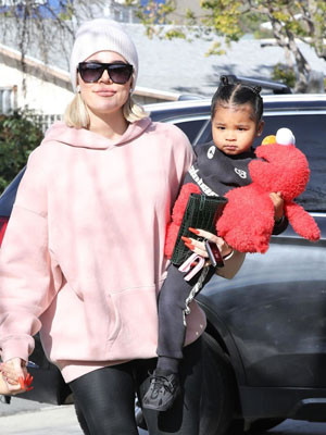 Khloe Kardashian and True Thompson
