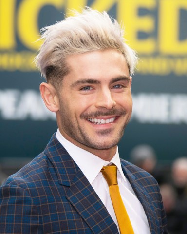 Zac Efron poses for photographers upon arrival at the 'Extremely Wicked, Shockingly Evil And Vile' premiere in London Extremely Wicked Premiere, London, United Kingdom - 24 Apr 2019