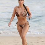 Kim Kardashian Printed Bikini