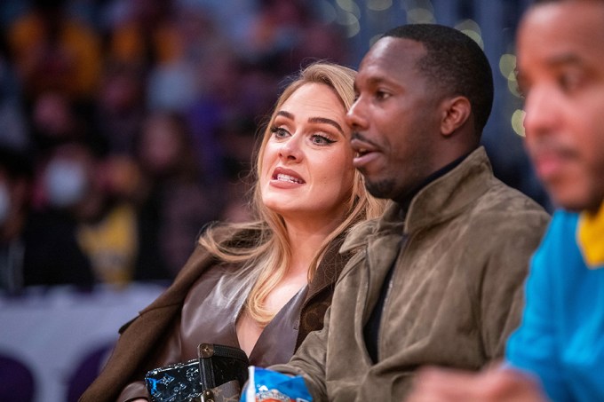 Adele Roots for the Lakers