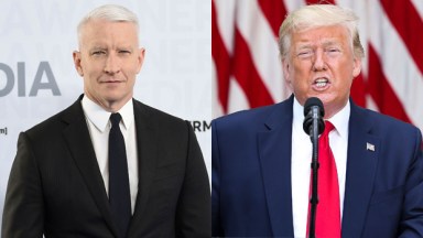 Anderson Cooper, Donald Trump