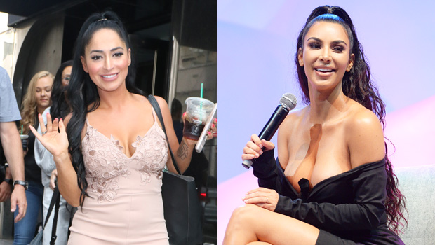Angelina Pivarnick reaction Kim Kardashian comparison