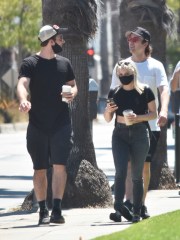 Santa Monica, CA  - *EXCLUSIVE* Ariel Winter shows off her new blonde hairdo as she hangs with her boyfriend Luke Benward and friends in Santa Monica after going for coffee. The group poses for pictures as they enjoy the freaf air and sunshine over the weekend as Gov. Gavin Newsom orders a new series of closures for California.

Pictured: Ariel Winter, Luke Benward

BACKGRID USA 19 JULY 2020 

USA: +1 310 798 9111 / usasales@backgrid.com

UK: +44 208 344 2007 / uksales@backgrid.com

*UK Clients - Pictures Containing Children
Please Pixelate Face Prior To Publication*