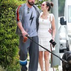 *EXCLUSIVE* Ben Affleck and Ana de Armas take the dogs out for a walk