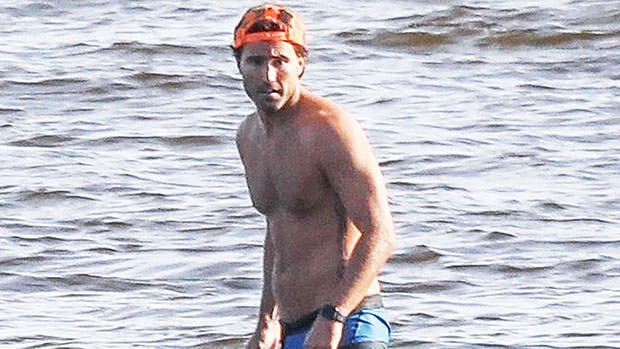 Brody Jenner Shows Off Abs While Riding Electric Surfboard In Malibu