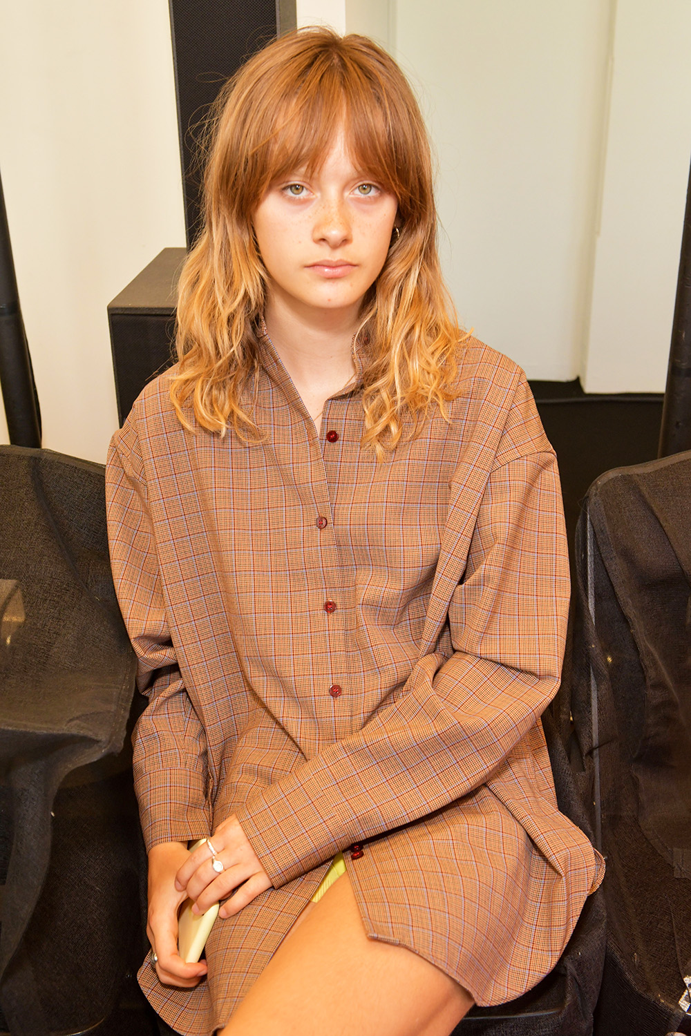 Camille Jansen Acne Studios show