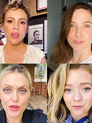 Alyssa Milano, Sophia Bush, Elaine Hendrix, Jade Pettyjohn
