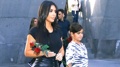 Kim Kardashian & Mason Disick
