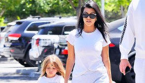 Kourtney Kardashian and Reign Disick