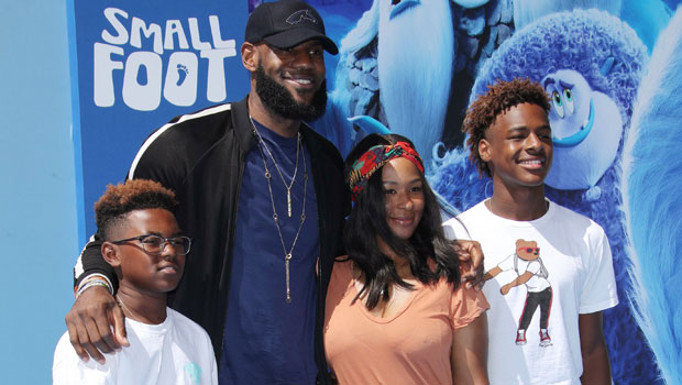 LeBron James Snuggles With Wife & Kids While Watching Graduate Special ...