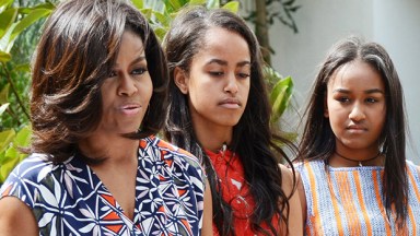 michelle obama, malia obama, sasha obama