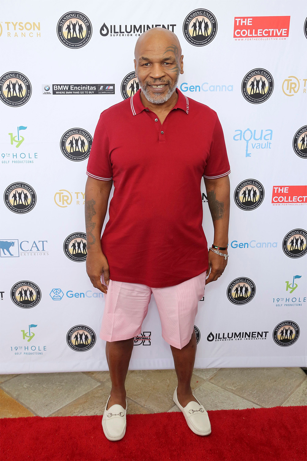 Mike Tyson, Standing United and the Tyson Ranch Celebrity Golf Tournament, Dana Point, USA - 02 Aug 2019