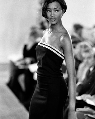 Model Naomi Campbell Ralph Lauren Spring 1990 Ready to Wear Fashion Show, New York - 1 Nov 1989