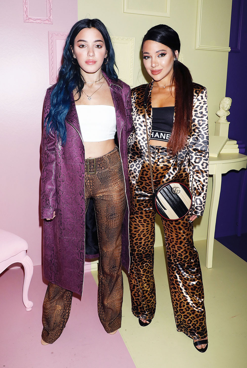 Niki Demartino and Gabi DeMartino
Alice and Olivia presentation, Front Row, Spring Summer 2020, New York Fashion Week, USA - 09 Sep 2019