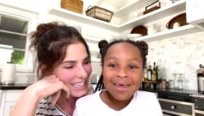 Sandra Bullock & her daughter, Laila