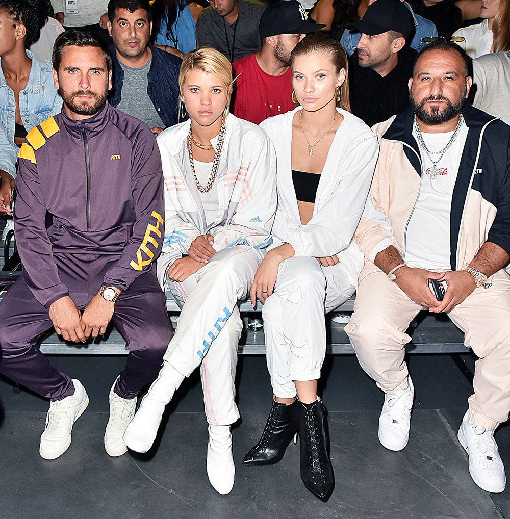 Scott Disick, Sofia Richie, guestsKith Sport show, Front Row, Spring Summer 2018, New York Fashion Week, USA - 07 Sep 2017