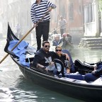 Sofia Richie and Scott Disick spotted during a Gondola ride in Venice