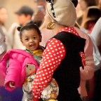 EXCLUSIVE: Cardi B looks incredibly happy with her daughter Kulture as the spend an evening at Disneyland
