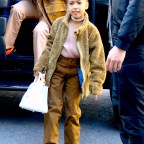 Kim Kardashian Shopping With Kids In New York