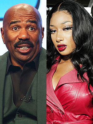 Steve Harvey & Megan Thee Stallion