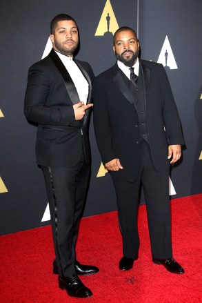O'Shea Jackson Jr and Ice Cube7th Annual AMPAS Governors Awards, Arrivals, Los Angeles, America - Nov 14, 2015