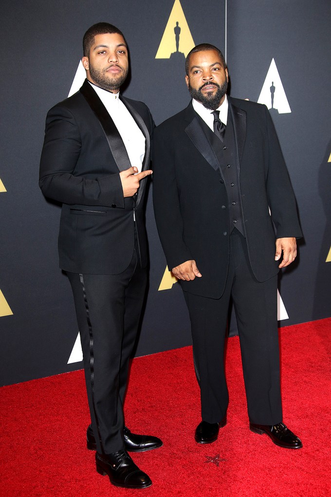 Ice Cube (right) & O’Shea Jackson Jr.