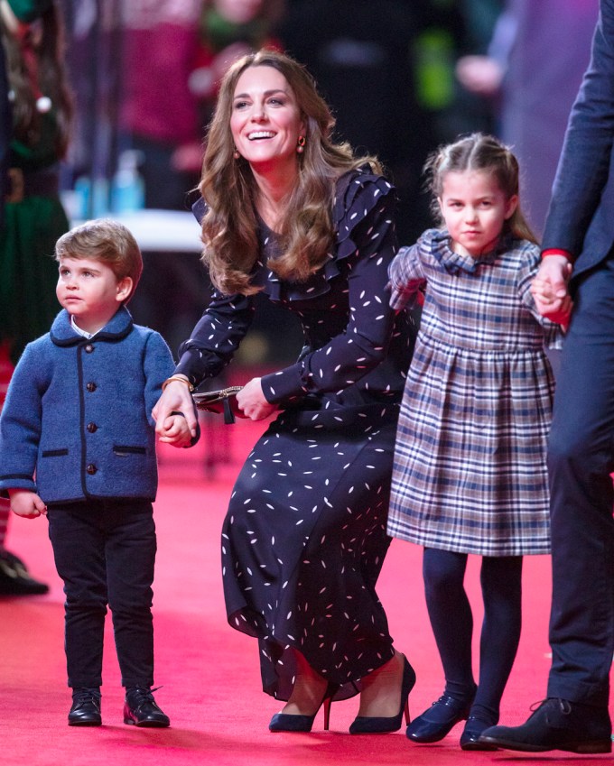 Kate Middlton & Prince William’s First Family Red Carpet