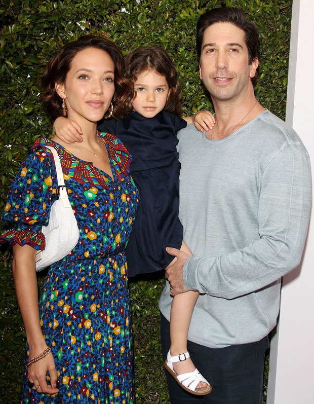 David Schwimmer, Zoe Buckman and daughter Cleo