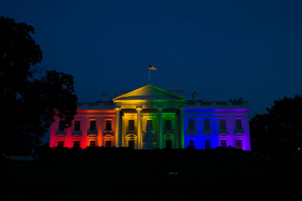 Rainbow White House