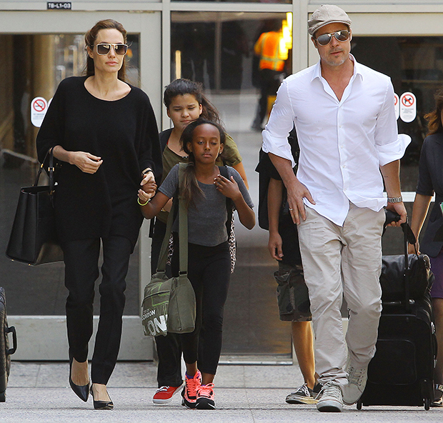 Angelina Brad Pitt Kids