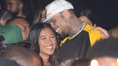 Chris Brown and Ammika Harris