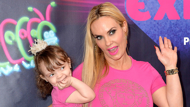Coco Austin & Daughter Chanel, 4, Wear Matching Floral Dresses