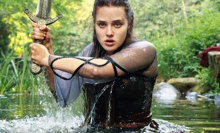 CURSED (L TO R) KATHERINE LANGFORD as NIMUE in episode 104 of CURSED Cr. Netflix © 2020