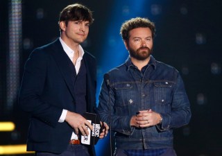 Ashton Kutcher, left, and Danny Masterson present the award for collaborative video of the year at the CMT Music Awards at Music City Center, in Nashville, Tenn
2017 CMT Music Awards - Show, Nashville, USA - 7 Jun 2017