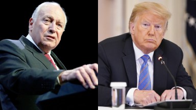 Dick Cheney and Donald Trump
